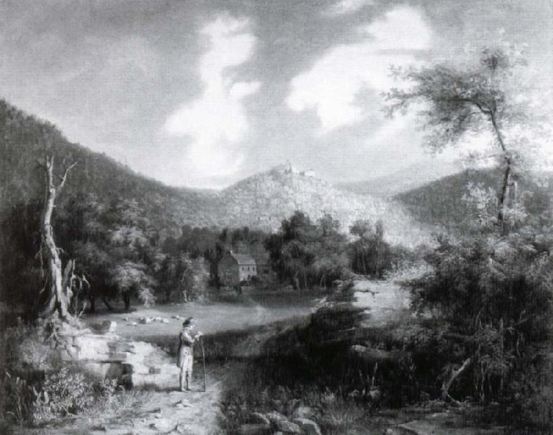 Thomas Cole View of fort Putnam